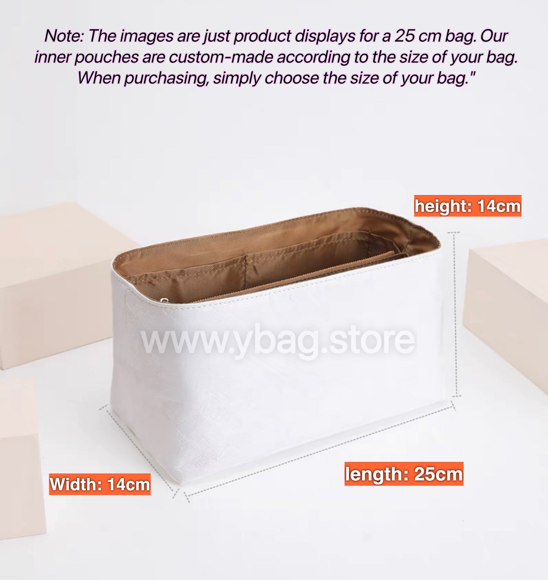 [YBAG] PURSE ORGANISER INSERTER FOR SPEEDY 20/25/30/35