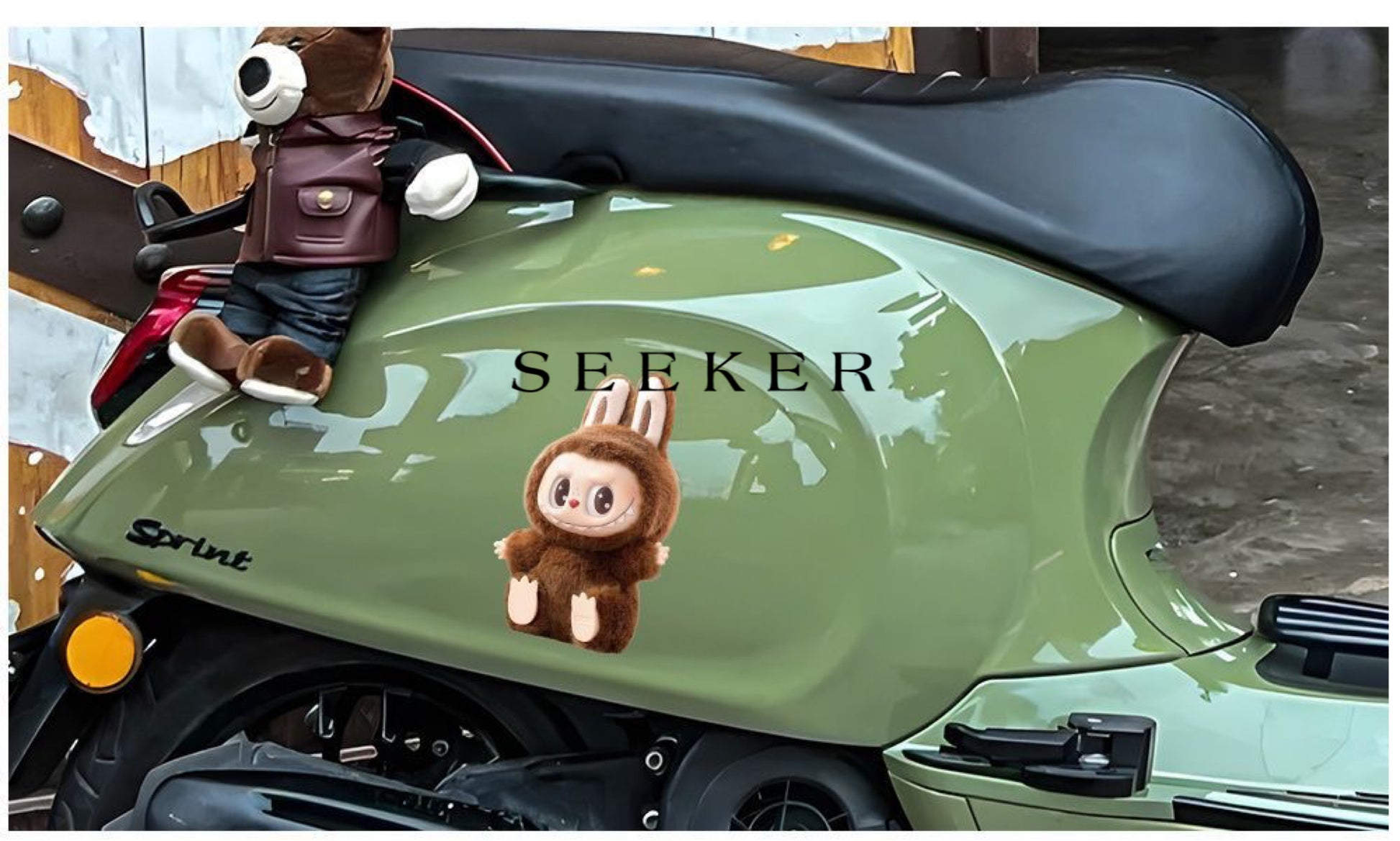 LABUBU THE MONSTERS - Vehicle Stickers by SEEKER