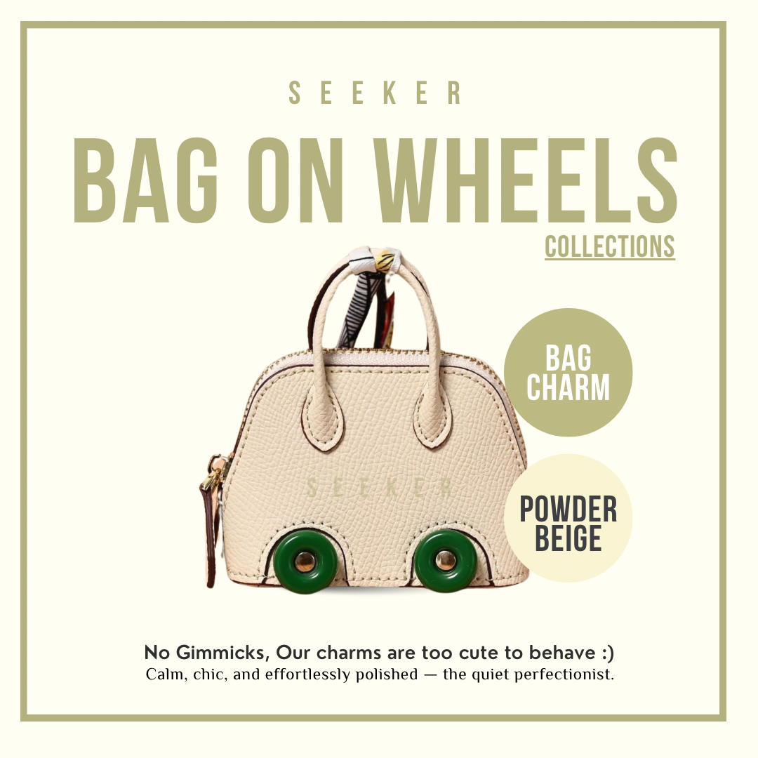 BAG ON WHEELS | Powdered Beige