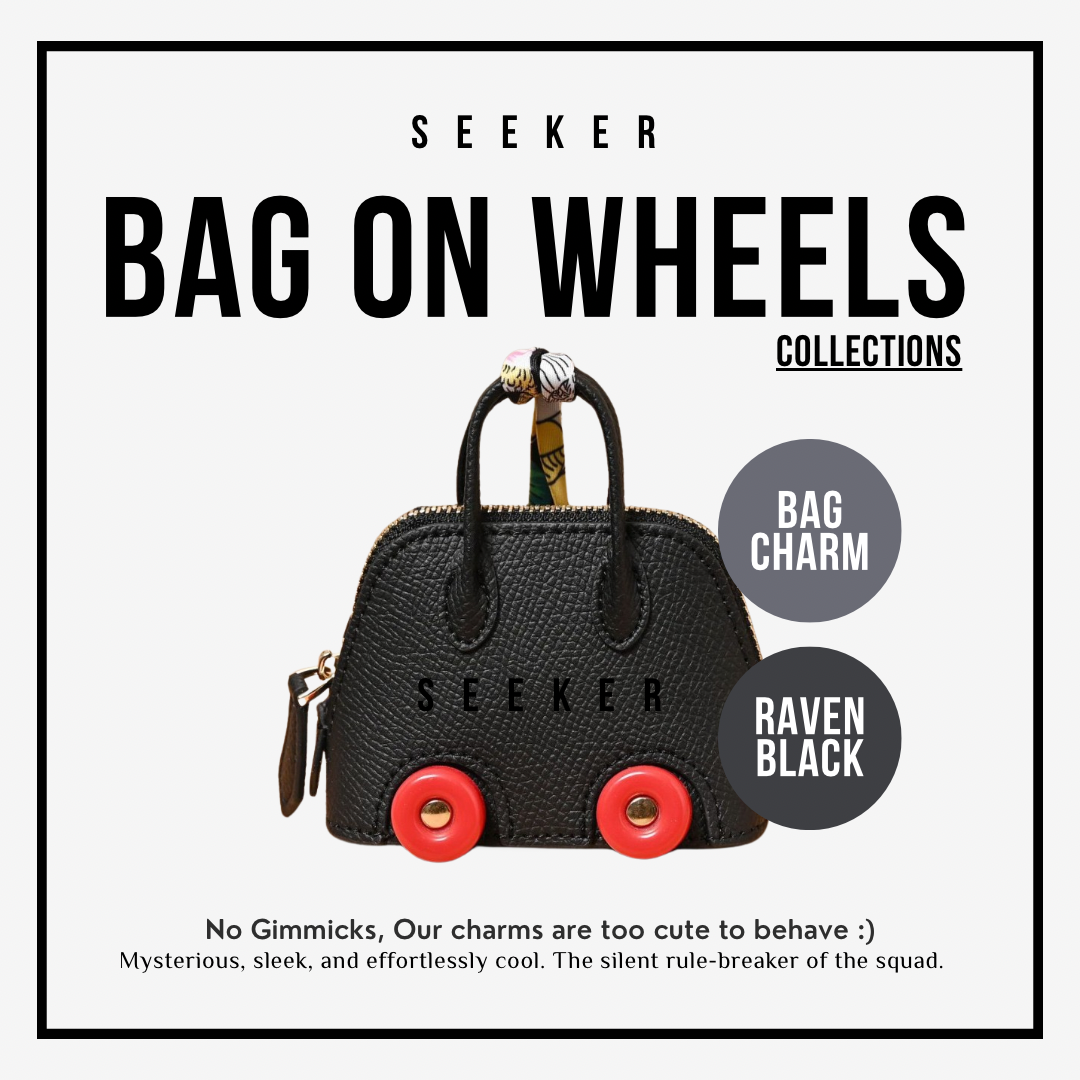 BAG ON WHEELS | Raven Black
