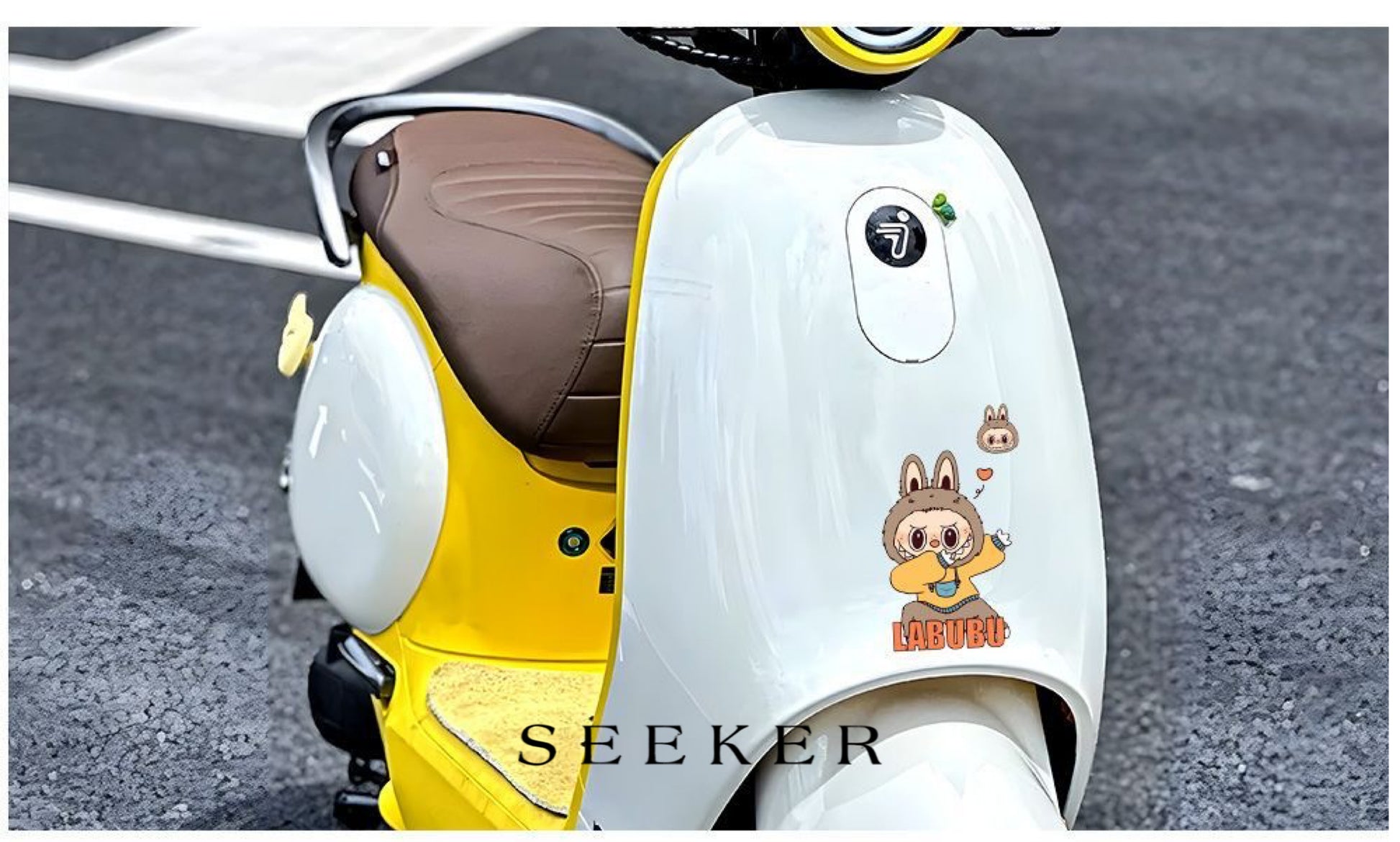 LABUBU THE MONSTERS - Vehicle Stickers by SEEKER