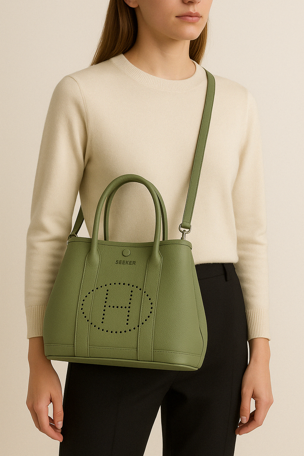 NOIR LEATHER BAG