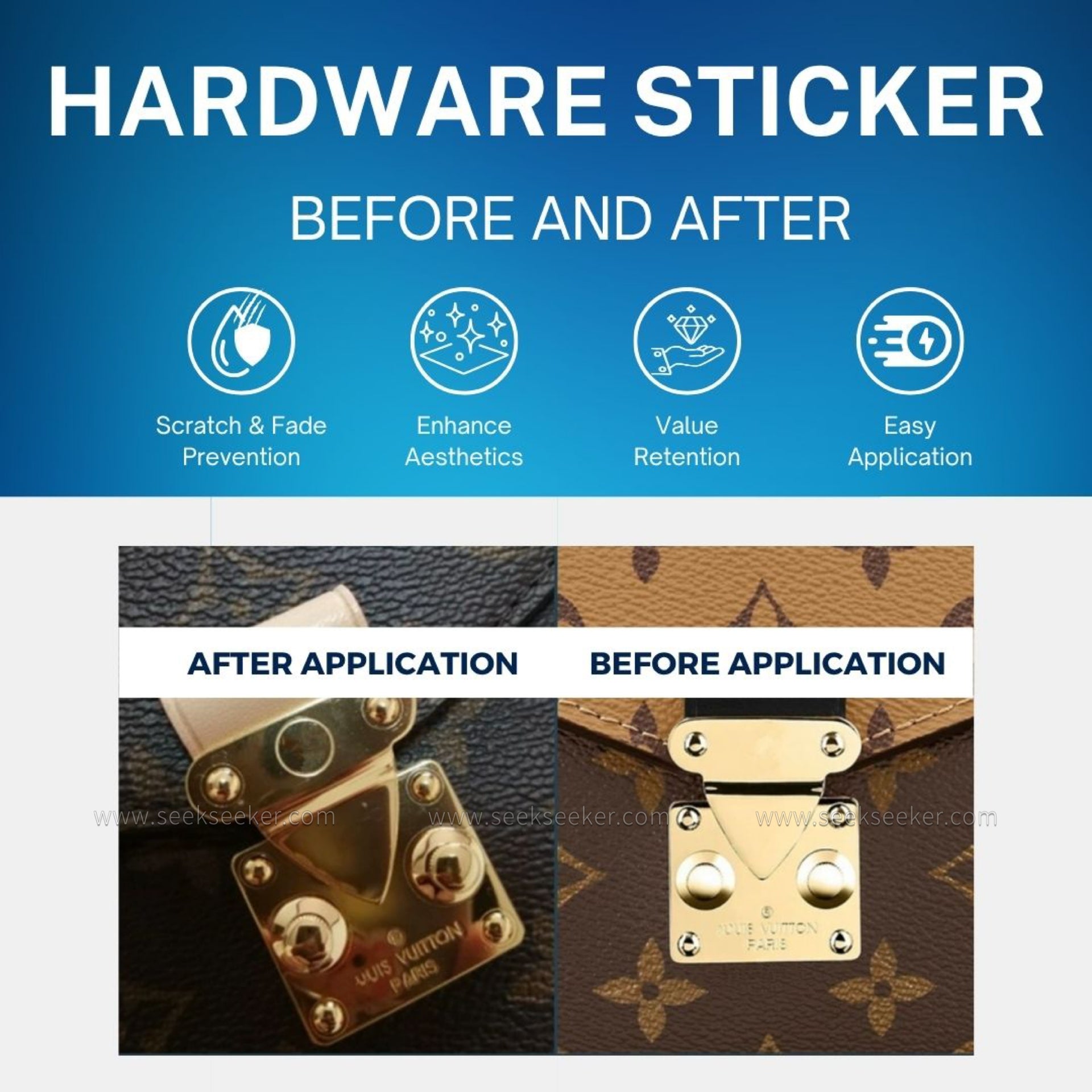ON THE GO Hardware Protective Stickers Films