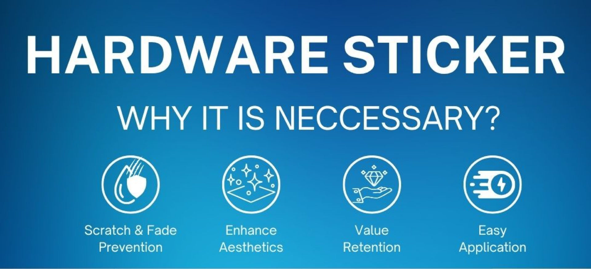 ON THE GO Hardware Protective Stickers Films