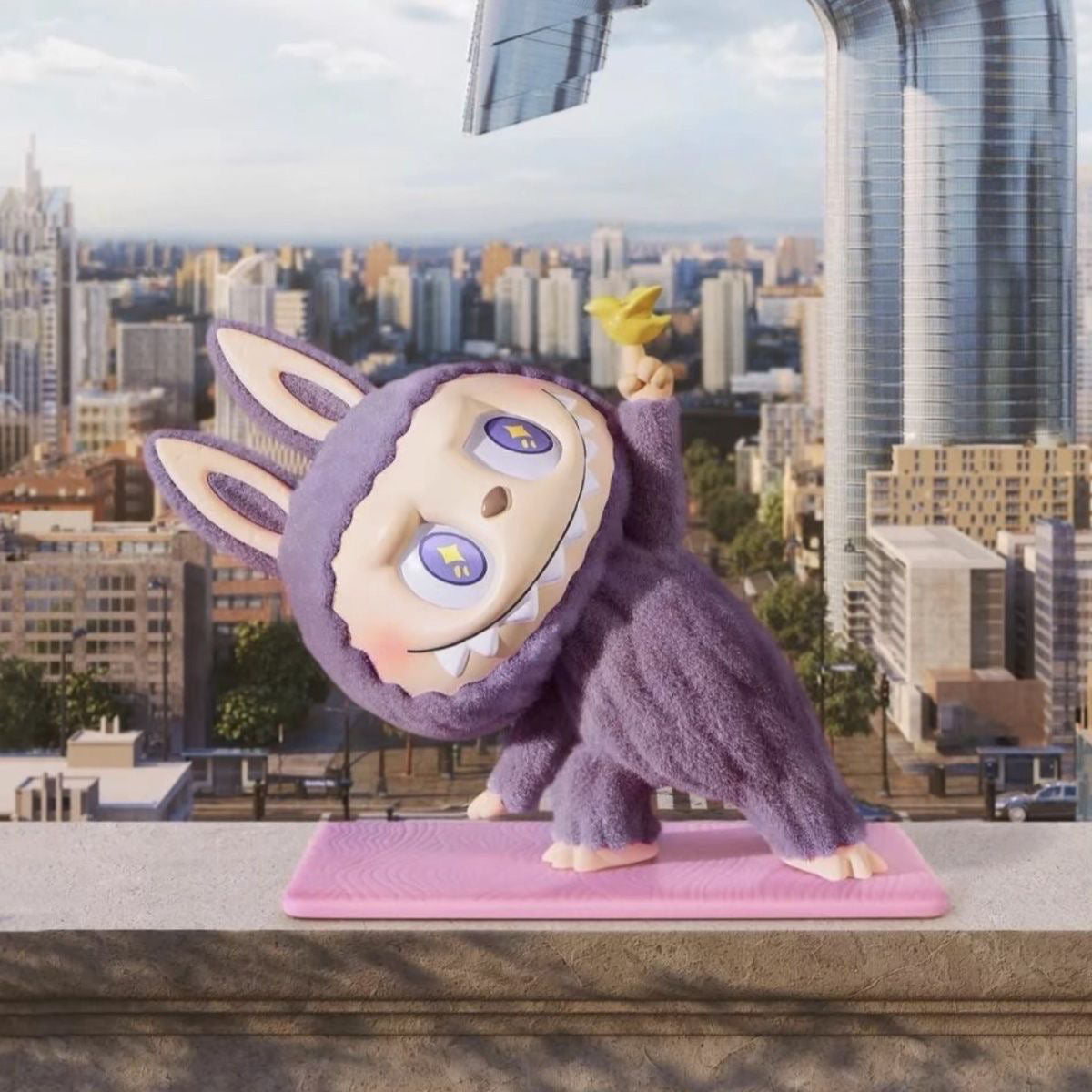 LABUBU LAZY YOGA by THE MONSTERS